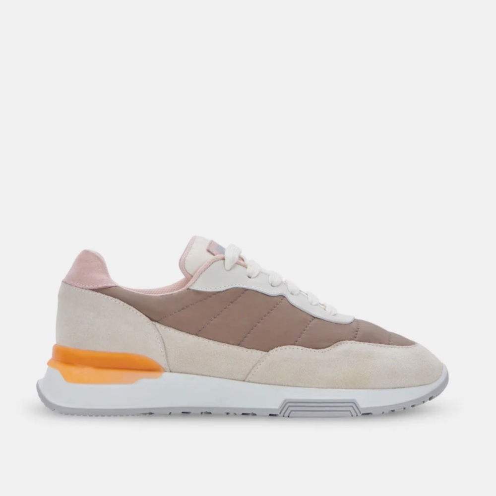 Dolce Vita Pink and Brown Sneakers